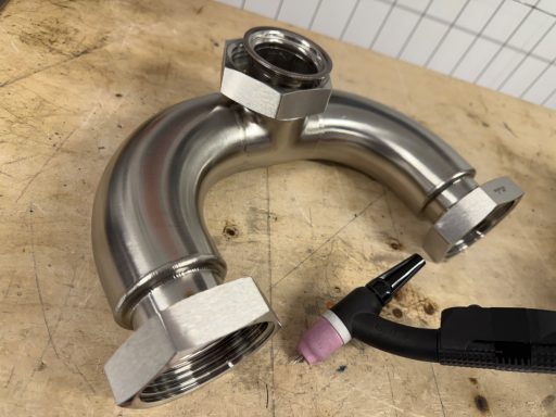 Heated 3 way branch - complete